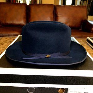 Stetson Open Road Pure True Blue 7 1/4 Premium Quality!